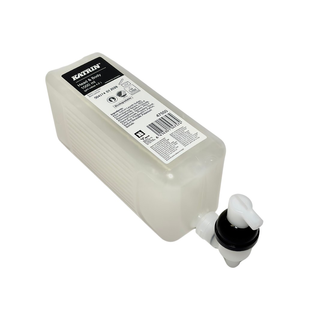 KATRIN Head&Body Żel pod prysznic do ciała i włosów 1000ml (40/6/1)