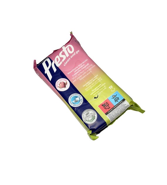 PRESTO ściereczki nawilżane magnolia (_/12/72)