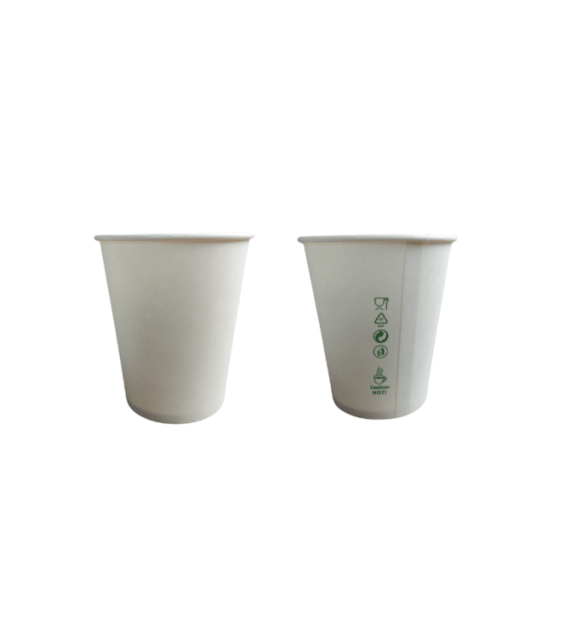 (EKO) Love Nature kubek papierowy 0% PLASTIC 180ml (40/20/50)