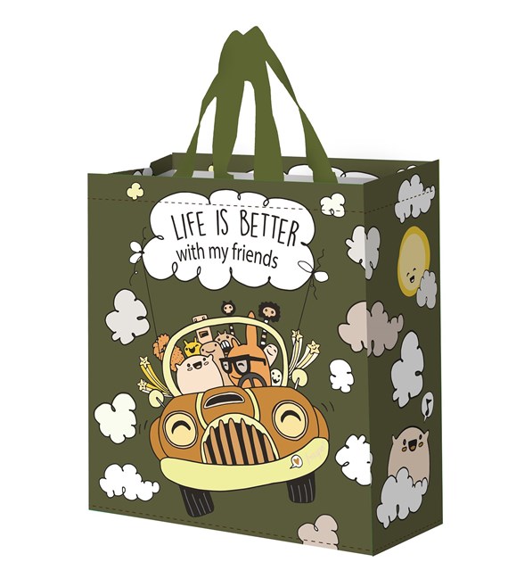 EKO TORBA 14L PP WESOŁY SAMOCHODZIK