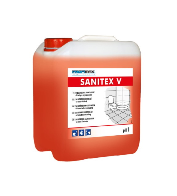 LAKMA SANITEX V środek do sanitariatów bieżące czyszczenie 5l (90/1/1)