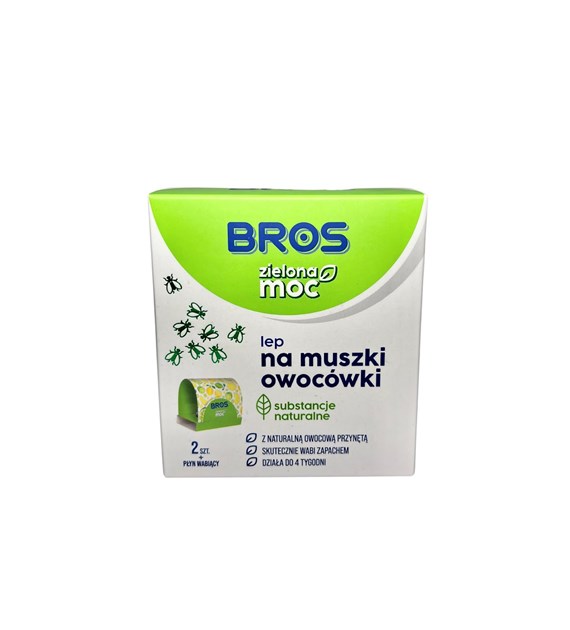 BROS Zielona Moc lep na muszki owocówki (_/12/2)