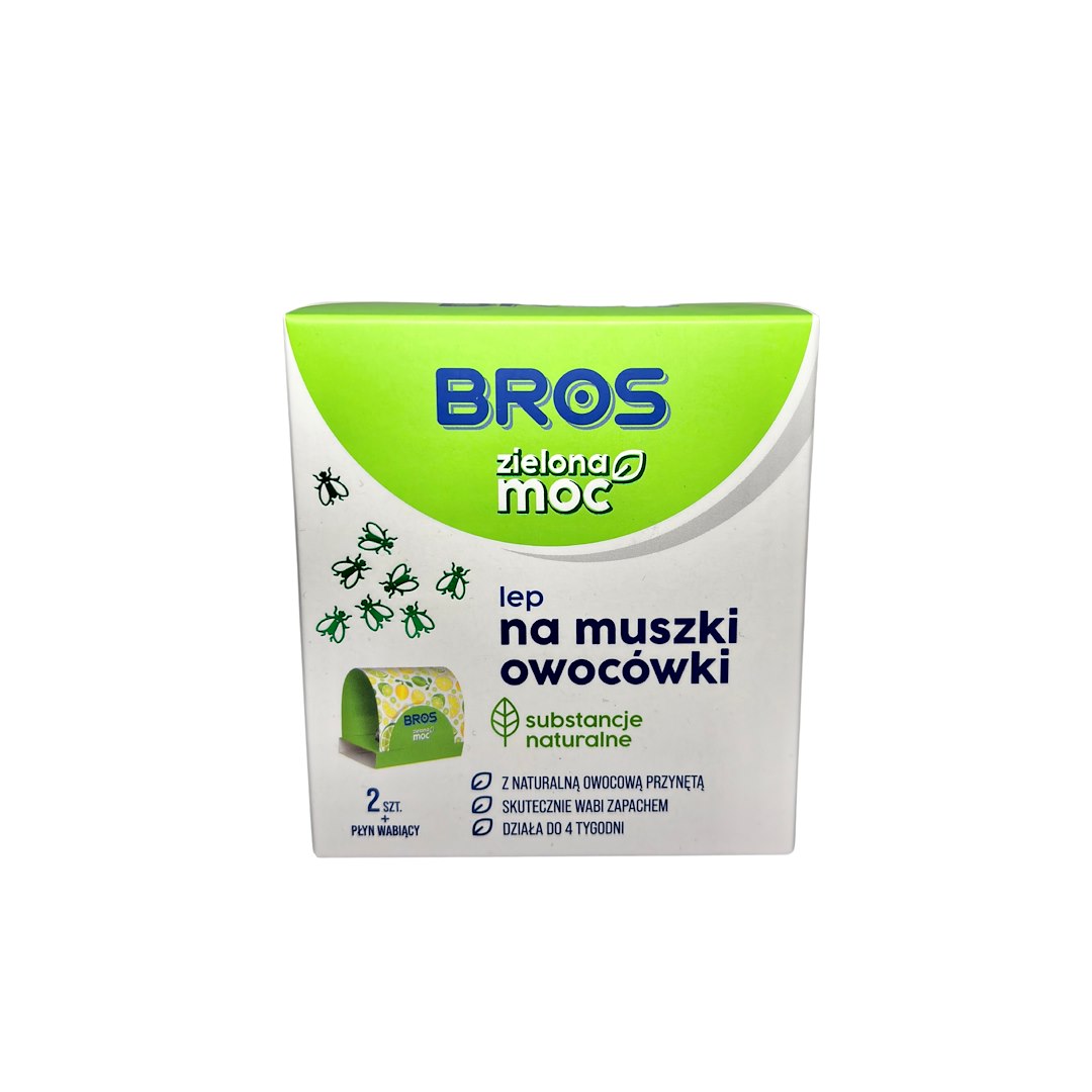 BROS Zielona Moc lep na muszki owocówki (_/12/2)