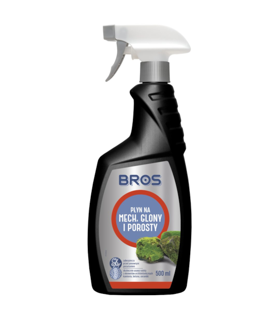 BROS płyn na mech, glony i porosty 500ml (_/6/1)