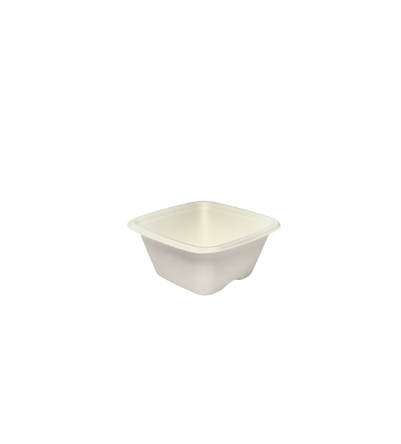 FINGERFOOD kubek kwadratowy z trzciny cukrowej PIRAMIDA 110ml (99/12/50)