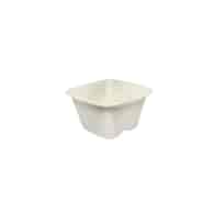 FINGERFOOD kubek kwadratowy z trzciny cukrowej PIRAMIDA 140ml (66/12/50)