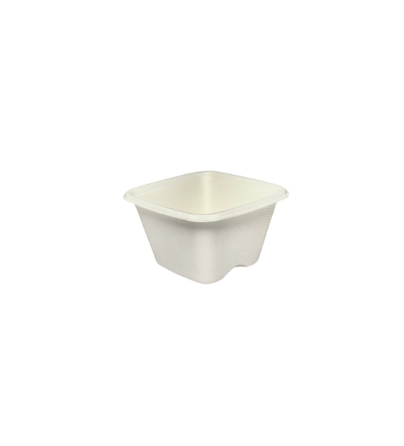 FINGERFOOD kubek kwadratowy z trzciny cukrowej PIRAMIDA 140ml (66/12/50)