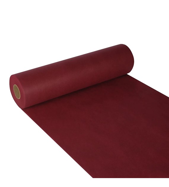 BIEŻNIK W ROLCE 24m/40cm SOFT SELECTION Z WŁÓKNINY BORDO (_/4/1)