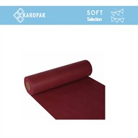 BIEŻNIK W ROLCE 24m/40cm SOFT SELECTION Z WŁÓKNINY BORDO (_/4/1)