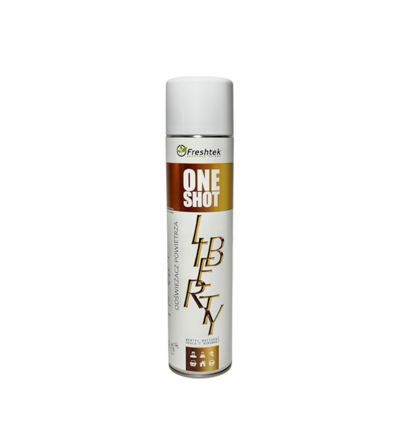 FRESHTEK ONE SHOT Odświeżacz powietrza LIBERTY 600ml (_/12/1)