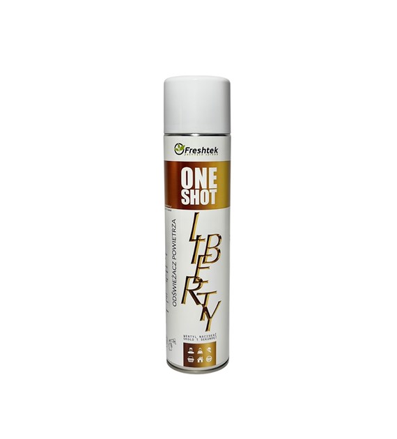 FRESHTEK ONE SHOT Odświeżacz powietrza LIBERTY 600ml (_/12/1)
