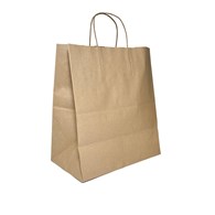 Torba z uchem skręcanym 305x170x340mm SZARA (36/1/150)