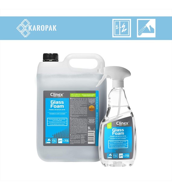 CLINEX GLASS FOAM Pianka do mycia szyb 5L (114/1/1)