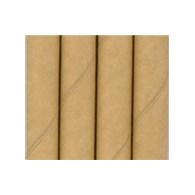 Love Nature słomka papierowa KRAFT pakowana pojedynczo fi8mm 19,7cm (_/24/100)