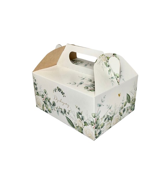 Enjoy Be Eco pudełko papierowe z rączką 189x147x89 RÓŻE (21/14/25)