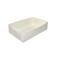 Pudełko do ciast BIAŁE 20,5x13,3x5,5 (100szt)