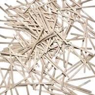 Papstar Mieszadełko drewniane 140mm (90/10/1000)