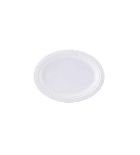 Enjoy Be Eco talerz z trzciny cukrowej owalny mały 26cm (40/10/50)