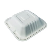 (EKO) Enjoy Be Eco menubox z trzciny cukrowej HAMBURGER 153x153x43/77 (36/10/50)