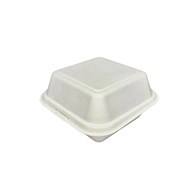 (EKO) Enjoy Be Eco menubox z trzciny cukrowej HAMBURGER 153x153x43/77 (36/10/50)