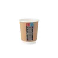 (SUP) Kubek papierowy 2W KRAFT 250ml (_/25/25)
