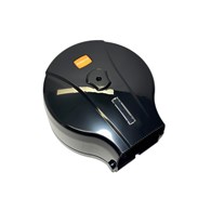 PERFECTO Dozownik do papieru toaletowego JUMBO CZARNY