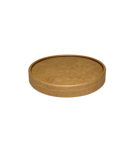 Przykrywka do pojemnika papierowego na zupę 750-950ml KRAFT (_/10/50)