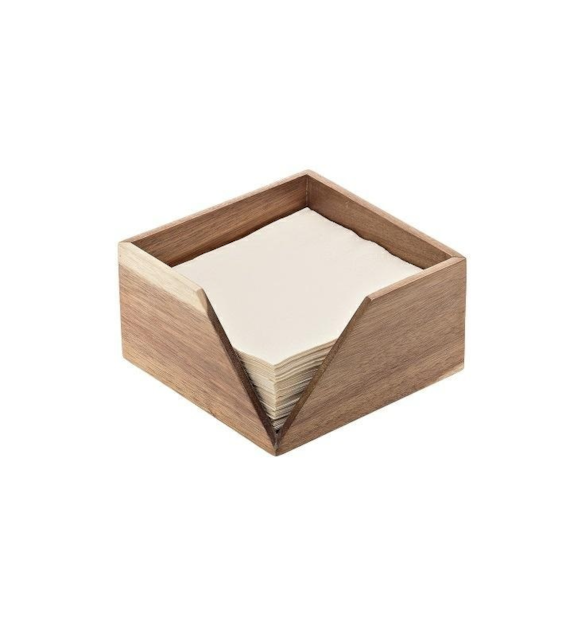 Akacja - dyspenser do serwetek 33x33 1/4 18,6x18,6x10cm