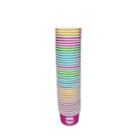 (EKO) Love Nature miseczka papierowa 130ml MIX KOLORÓW (36/25/40)