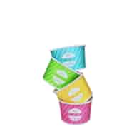 (EKO) Love Nature miseczka papierowa 245ml MIX KOLORÓW (32/12/50)