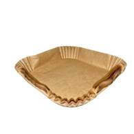 Papilotki do airfryer kwadratowe 200x200x45mm beżowe (_/24/50)