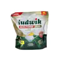 LUDWIK MAXX POWER PLUS kapsułki do zmywarki LEMON 30 szt. Doypack (_/5/1)