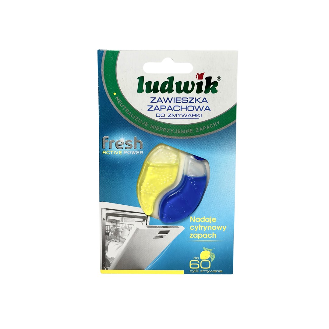 LUDWIK Zawieszka zapachowa do zmywarki 60 myć 6,6ml (_/10/1)