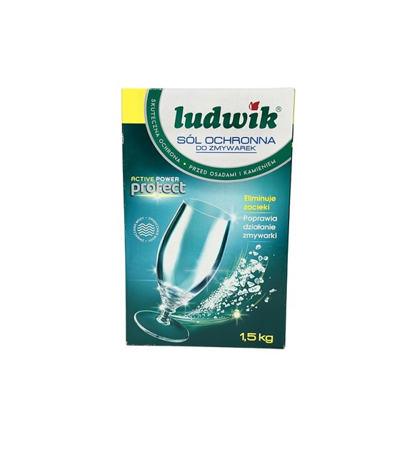 LUDWIK Sól ochronna do zmywarek 1,5kg (_/6/1)
