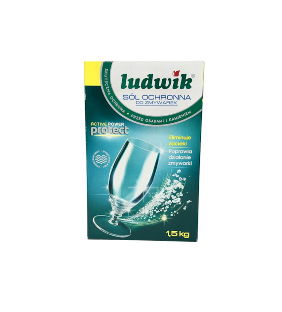 LUDWIK Sól ochronna do zmywarek 1,5kg (_/6/1)