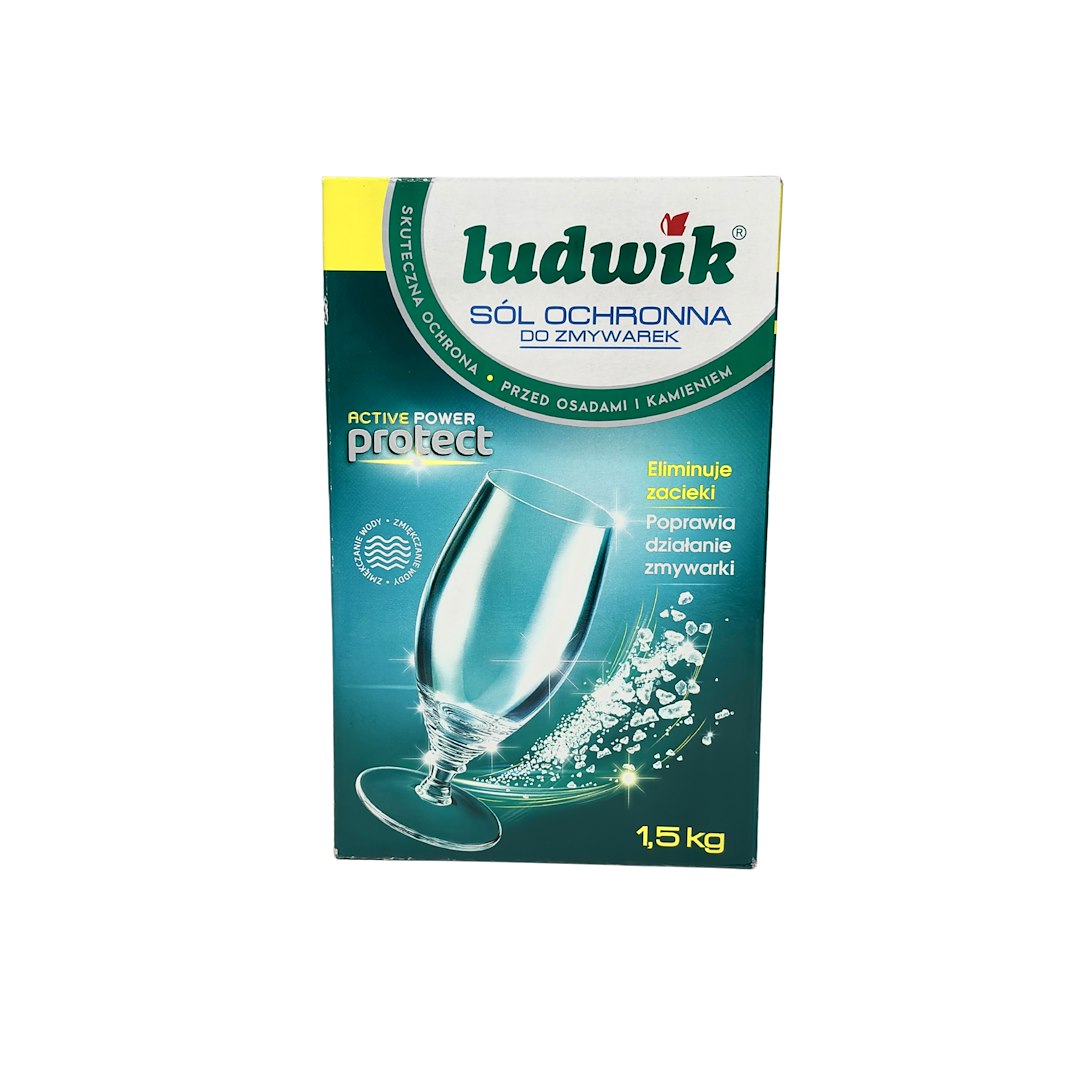 LUDWIK Sól ochronna do zmywarek 1,5kg (_/6/1)