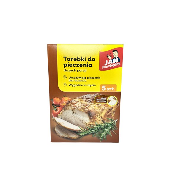 JAN NIEZBĘDNY Torebki do pieczenia dużych porcji 5szt (385/21/1)