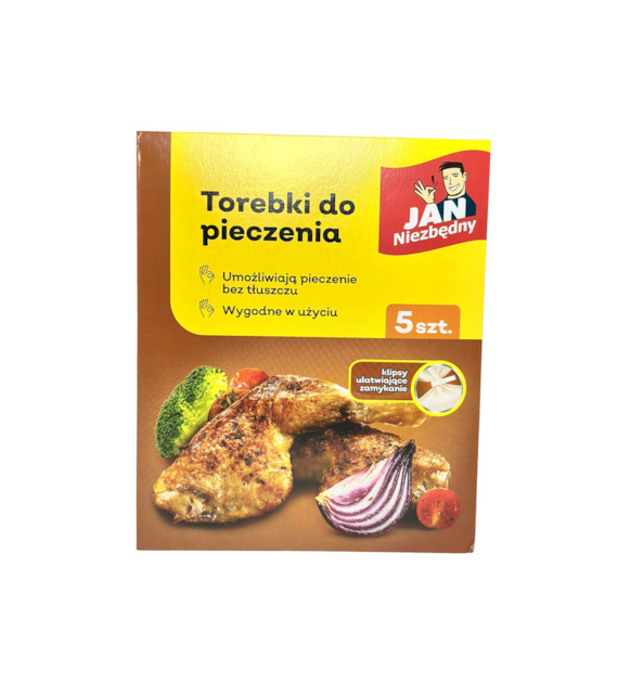JAN NIEZBĘDNY Torebki do pieczenia mięs i warzyw 5szt (384/21/1)