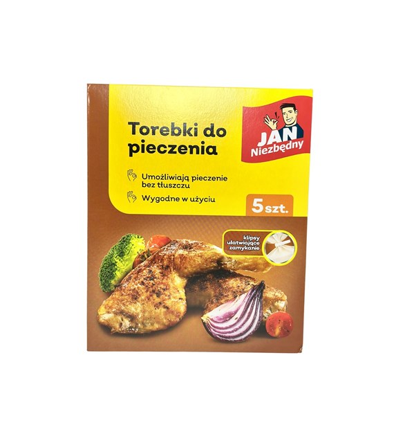 JAN NIEZBĘDNY Torebki do pieczenia mięs i warzyw 5szt (384/21/1)
