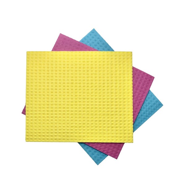 JAN NIEZBĘDNY Ściereczki gąbczaste 3szt (84/25/1)