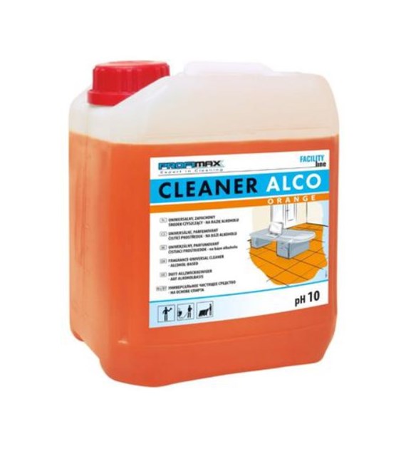LAKMA CLEANER ALCO ORANGE uniwersalny środek czyszczący na bazie alkoholu 5L (90/1/1)