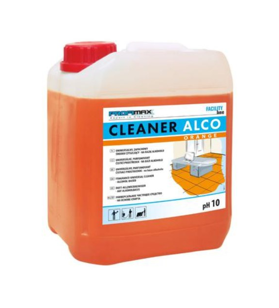 LAKMA CLEANER ALCO ORANGE uniwersalny środek czyszczący na bazie alkoholu 5L (90/1/1)