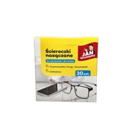 JAN NIEZBĘDNY Ściereczki nasączone do okularów 30szt (192/24/1)