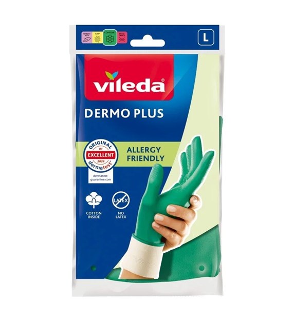 VILEDA rękawice DERMO PLUS L (280/12/1)