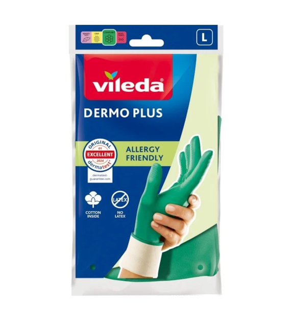 VILEDA rękawice DERMO PLUS L (280/12/1)
