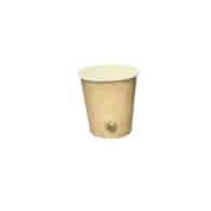 (EKO) Love Nature kubek papierowy KRAFT 100ml (_/20/50)