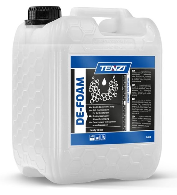TENZI De-Foam środek do usuwania piany 10L (60/1/1)