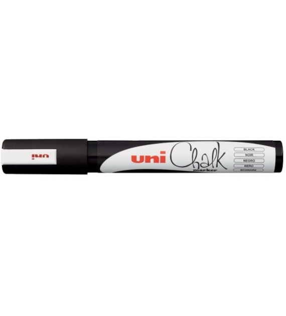 uni MARKER KREDOWY CZARNY okrągła końcówka 1,8 - 2,5mm
