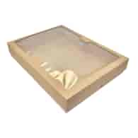 Pudełko cateringowe PARTY BOX premium z okienkiem 455x350x80mm (_/10/1)