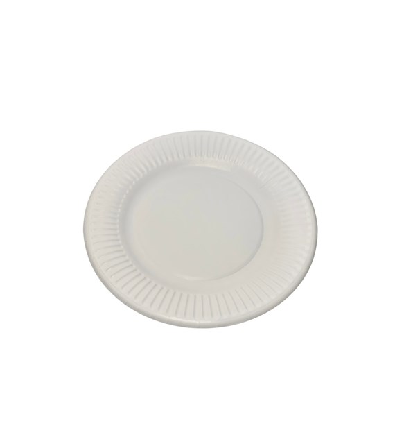 PURE Talerz papierowy 19cm biały (60/25/12)